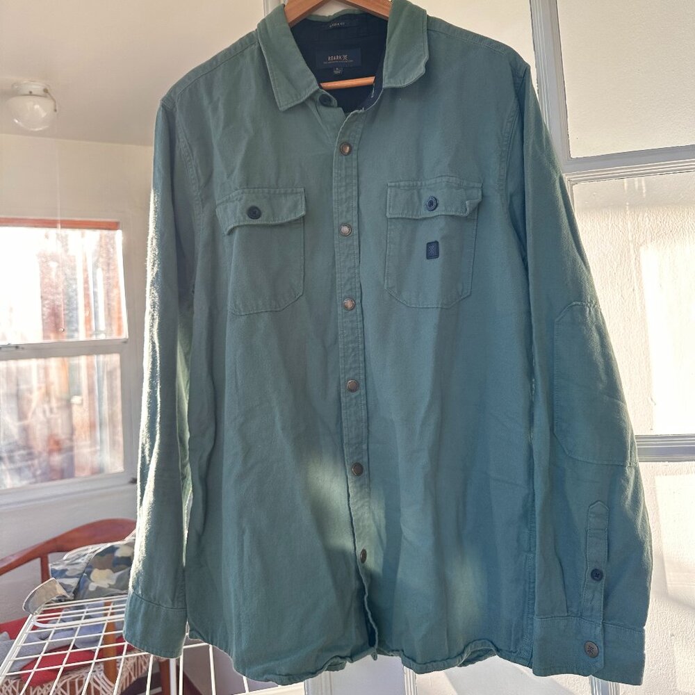 Roark Cotton Shirt With Pockets And Snaps